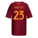 AS Roma Gianluca Mancini #23 Replike Domaci Dres za Ženska 2025-26 Kratak Rukav